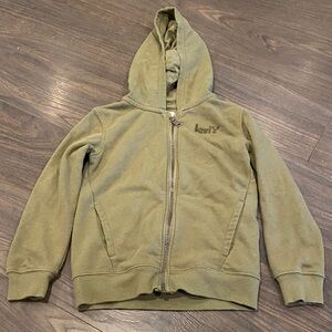 Levi's Kids Green jacket size 6 12:13